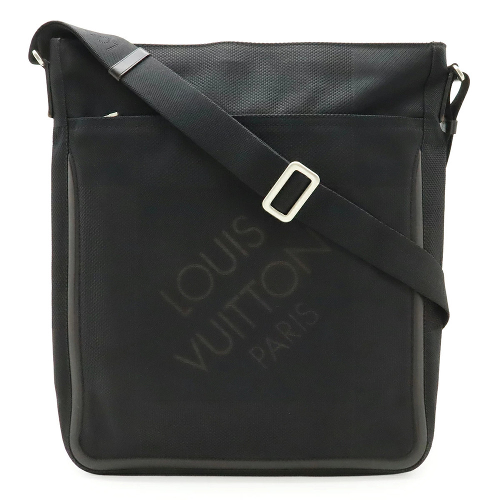 LOUIS VUITTON Damier Geant Companion Crossbody Bag Noir Black